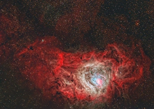 Emission Nebula Pictures Prints: Lagoon Nebula