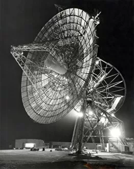 Observatory Collection: A large antenna operated at Deep Space Station 41 in Australia