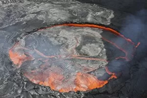 Volcanic Rocks Gallery: Lava lake, Erta Ale volcano, Danakil Depression, Ethiopia