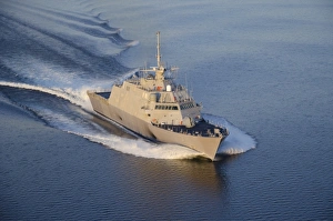 The littoral combat ship Pre-Commissioning Unit Fort Worth The littoral combat ship Pre-Commissioning Unit Fort Worth