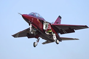 M-346 Master third prototype taking off from Venegono Airport, Italy M-346 Master third prototype taking off from Venegono Airport, Italy