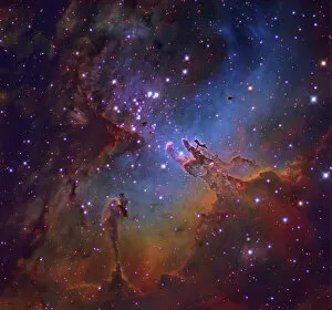 Stellar Gallery: M16, The Eagle Nebula in Serpens