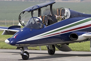 MB-339A/PAN of the Frecce Tricolori Italian aerobatic team MB-339A/PAN of the Frecce Tricolori Italian aerobatic team