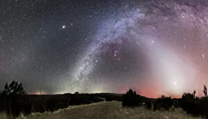 Idyllic Gallery: Milky Way, zodiacal light and other celestial objects from summit of Gila National Wilderness