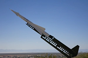 Missile on display at Alamogordo Space Museum, New Mexico Missile on display at Alamogordo Space Museum, New Mexico