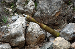 Munitions found in the mountainous region of Kohi Sofi, Afghanistan Munitions found in the mountainous region of Kohi Sofi, Afghanistan