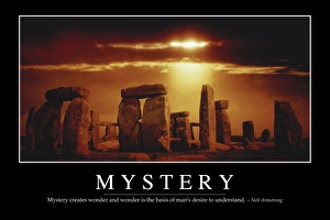 Mystery: Inspirational Quote and Motivational Poster Mystery: Inspirational Quote and Motivational Poster