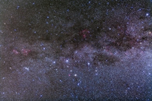 Nebulosity in Cassiopeia showing NGC 7822 and IC 1805 Nebulosity in Cassiopeia showing NGC 7822 and IC 1805