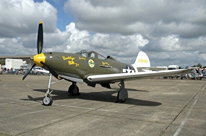 P-39 Airacobra in United States Army Air Corps colors P-39 Airacobra in United States Army Air Corps colors