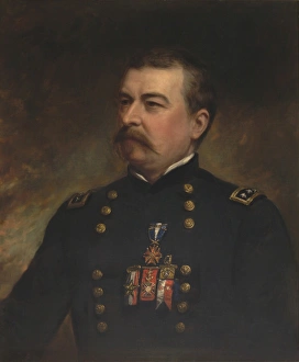 Painting of Union Army General Philip Sheridan Painting of Union Army General Philip Sheridan
