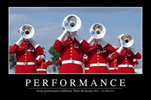 Performance: Inspirational Quote and Motivational Poster Performance: Inspirational Quote and Motivational Poster