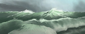 <b class=qtipBold><figcaption>Pounding surf comes into shore</figcaption></b><br>Pounding surf comes into shore.<br><em>© Corey Ford/Stocktrek Images</em> Pounding surf comes into shore