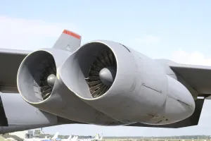 Gas Turbine Gallery: Pratt & Whitney engines TF33 of the B-52H Stratofortress