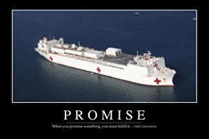 Promise: Inspirational Quote and Motivational Poster Promise: Inspirational Quote and Motivational Poster