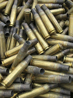 Residual ammunition casing materials Residual ammunition casing materials