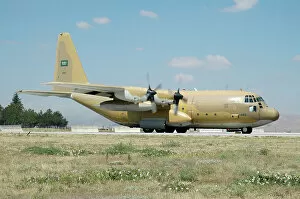 Runway Gallery: A Royal Saudi Air Force C-130 at Konya Air Base, Turkey