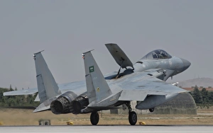 A Royal Saudi Air Force F-15 during Exercise Anatolian Eagle A Royal Saudi Air Force F-15 during Exercise Anatolian Eagle