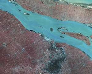 <b class=qtipBold><figcaption>Satellite view of Shanghai, China</figcaption></b><br>Satellite view of Shanghai, China.<br><em>© Stocktrek Images</em> Satellite view of Shanghai, China