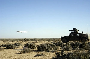 A soldier tests his skill with the tube launched, optically tracked, wire guided A soldier tests his skill with the tube launched, optically tracked, wire guided