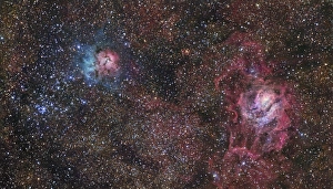 A star forming region in the constellation of Sagittarius A star forming region in the constellation of Sagittarius