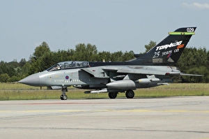 Tornado GR4 of the Royal Air Force armed with ALARM missiles Tornado GR4 of the Royal Air Force armed with ALARM missiles