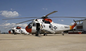 UH-3H Sea King helicopters based at Naval Air Station Patuxent River, Maryland UH-3H Sea King helicopters based at Naval Air Station Patuxent River, Maryland