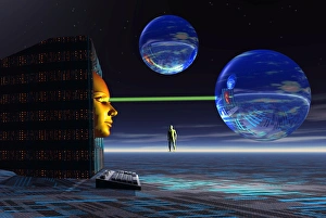 <b class=qtipBold><figcaption>The universe of cyberspace</figcaption></b><br>The universe of cyberspace.<br><em>© Mark Stevenson/Stocktrek Images</em> The universe of cyberspace