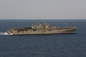 USS Bonhomme Richard conducts operations in the East China Sea USS Bonhomme Richard conducts operations in the East China Sea