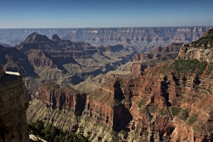 A view from Bright Angel Point near the North Rim, Grand Canyon, Arizona A view from Bright Angel Point near the North Rim, Grand Canyon, Arizona