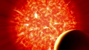 View from Uranus if our Sun were replaced by VY Canis Majoris View from Uranus if our Sun were replaced by VY Canis Majoris