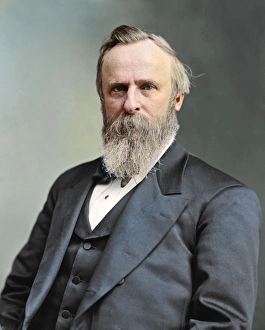 Vintage American history photo of President Rutherford B. Hayes Vintage American history photo of President Rutherford B. Hayes