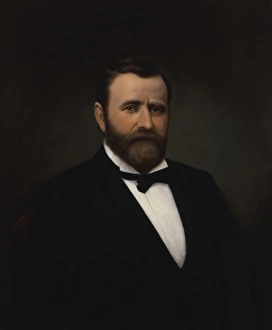 Vintage portrait of President Ulysses S. Grant Vintage portrait of President Ulysses S. Grant