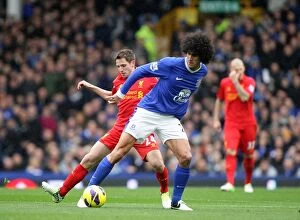 Images Dated 28th October 2012: Barclays Premier League - Everton v Liverpool - Goodison Park