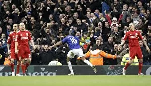 Images Dated 16th January 2011: Barclays Premier League - Liverpool v Everton - Anfield