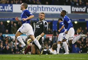 Images Dated 22nd March 2008: Dejected Robert Green: Everton's First Goal against West Ham (07/08)
