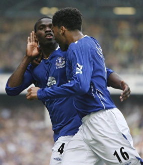 Football - Everton v Portsmouth FA Barclays Premiership - Goodison Park - 5/5/07 Evertons Football - Everton v Portsmouth FA Barclays Premiership - Goodison Park - 5/5/07 Evertons