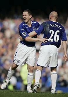 Images Dated 5th May 2007: Football - Everton v Portsmouth FA Barclays Premiership - Goodison Park - 5 / 5 / 07 Evertons Gary