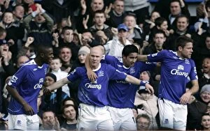 Images Dated 14th January 2007: Football - Everton v Reading FA Barclays Premiership - Goodison Park - 14 / 1 / 07 Andy Johnson