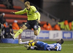 Football - Wigan Athletic v Everton Barclays Premier Football - Wigan Athletic v Everton Barclays Premier