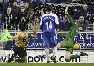 Images Dated 21st January 2007: Football - Wigan Athletic v Everton FA Barclays Premiership - The JJB Stadium - 21 / 1 / 07 Mikel