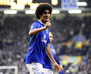 <b class=qtipBold><figcaption>Image of the Week</figcaption></b><br>Football - Everton v Hull City - Barclays Premier League - Goodison Park - 08/09, 10/1/09 Marouane Fellaini - Everton celebrates his goal for 1-0 Mandatory Credit: Action Images / Paul Currie <br><em>© Everton FC - All Rights Reserved</em> Image of the Week