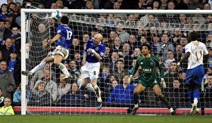 <b class=qtipBold><figcaption>Image of the Week</figcaption></b><br>Football - Everton v Portsmouth - Barclays Premier League - Goodison Park - 07/08 - 2/3/08 Tim Cahill (L) scores the second goal for Everton Mandatory Credit: Action Images / Carl Recine<br><em>© Everton FC - All Rights Reserved</em> Image of the Week