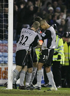 Previous seasons/season 05 06 millwall v everton fa cup/leon osman celebrates team mates Previous seasons/season 05 06 millwall v everton fa cup/leon osman celebrates team mates