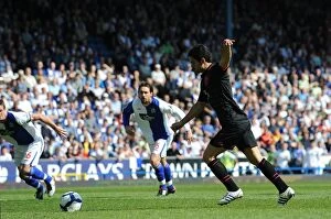 Images Dated 17th April 2010: Mikel Arteta Scores Premier League Debut Goal for Everton: First Penalty against Blackburn Rovers