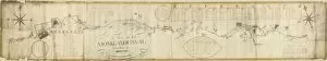ScottishCanals Gallery: A Map of the Monkland Canal Drawn by Hugh Pate
