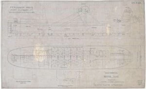 Trace of a Technical Docking Plan for the Dredger SS Carronwater