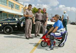 Speedway Gallery: You are under arrest