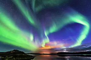 Images Dated 14th October 2019: The aurora in Iceland