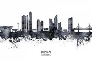 Busan Collection: Busan Skyline South Korea