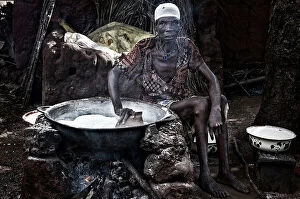 Related Images Collection: Cooking in Benin